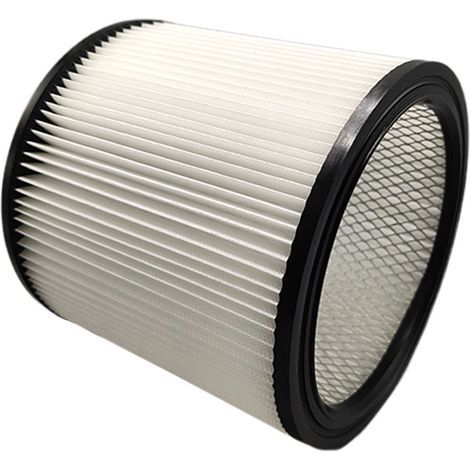 Compatible with Shop Vac vacuum cleaner accessories, filter cartridge 90304, HEPA filter. (1/4)