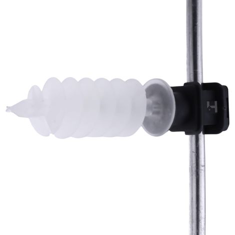 HausHeld Runddraht - Halter für Styropor RAL 7016 - Klick (1/5)