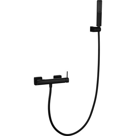 Kit doccia monocomando Firenze finitura nero opaco [ IMEX® ]