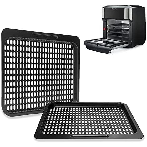 Set mit 2 Ersatz-Garrosten, kompatibel mit Instant Vortex, Innsky, Chefman und anderen Heißluftfritteusen. Herausnehmbarer Garrost für Zubehör.