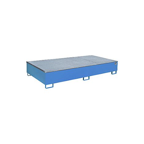 Cubeta de fondo con recipiente interior de PE para estanterías 