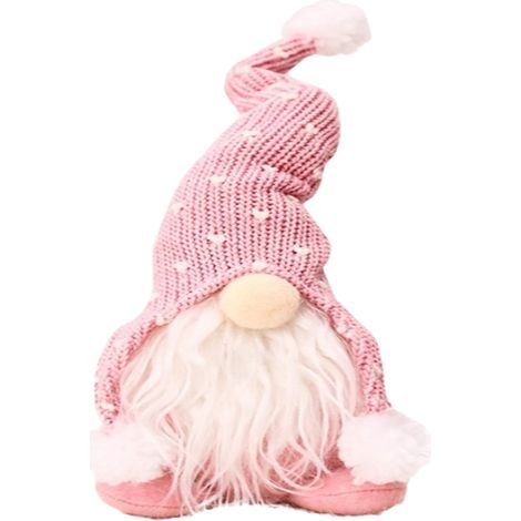 Gnome De Noël - Figurine En Peluche À Visage Abstrait - Décoration Festive Pour Intérieur Arbre De Noël Étagère Bureau - Lot De 3 (1/5)
