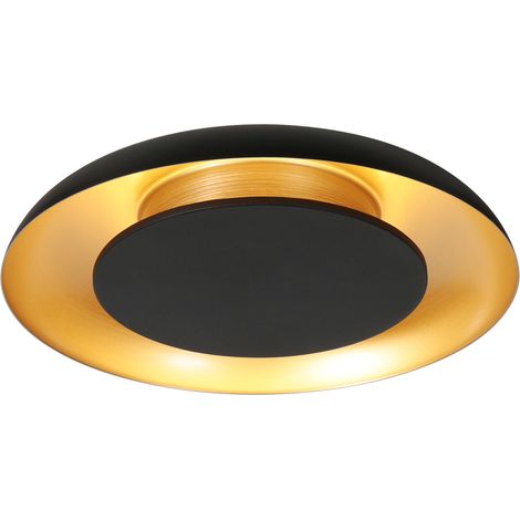 Steinhauer - deckenleuchte - Golden Veil - schwarz - metall - Ø (1/4)