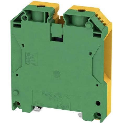 Weidmuller versione di terra wpe 70n/35 gv 35/70mm 9512200000