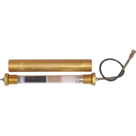 Separador de aire y aceite TUXING, fabricado en aluminio ligero 7075, filtración eficiente. (1/2)