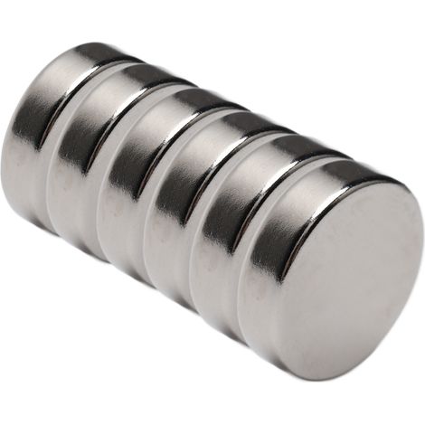30-teiliges Scheibenmagnet-Set aus Neodym, stark magnetisch, rund, 15 x 4 mm, für DIY-Kühlschränke (1/5)