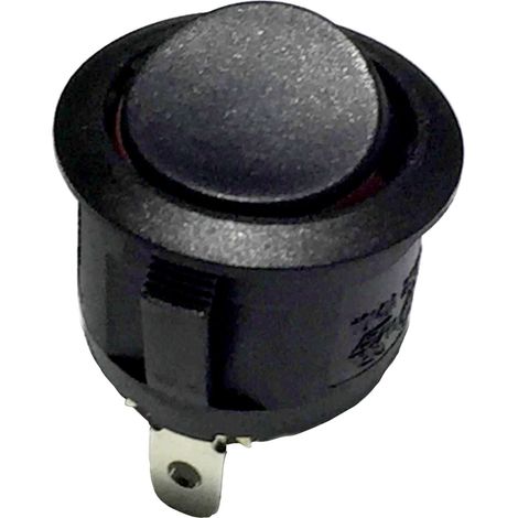 TRU COMPONENTS 701365 Wippschalter R13-112A-02 BB 250 V/AC 6 A 1 x Aus/Ein rastend 1 St. (1/2)