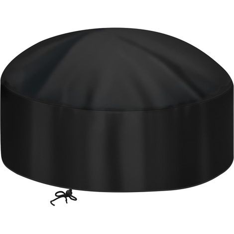 Housse de brasero de 122 cm pour brasero rond de 116,8 à 121,9 cm, tissu Oxford 300D très résistant, imperméable à l'eau et à la poussière, protection toutes saisons, 122 cm de diamètre x 61 cm