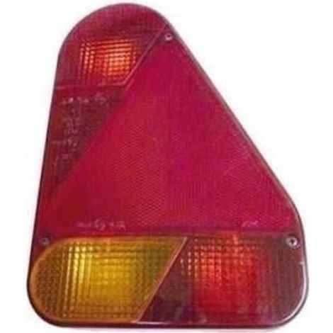 Cabochon AJBA FP72 droit 5 fonctions pour remorque