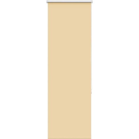 Verdunkelungsrollo Beige 60x175cm Stoffbreite 55,7 cm Polyester