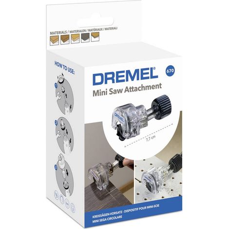 Dremel - Adaptation mini scie circulaire (1/5)
