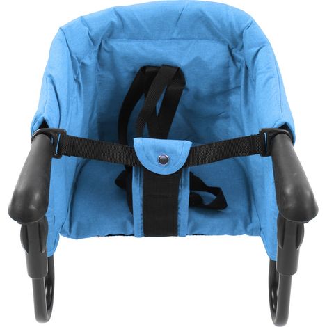 Crochet sur chaise, montage facile, pliable, forte charge, haute sécurité, Clip pour table de 0,8 à 3,3 pouces, bleu (1/5)