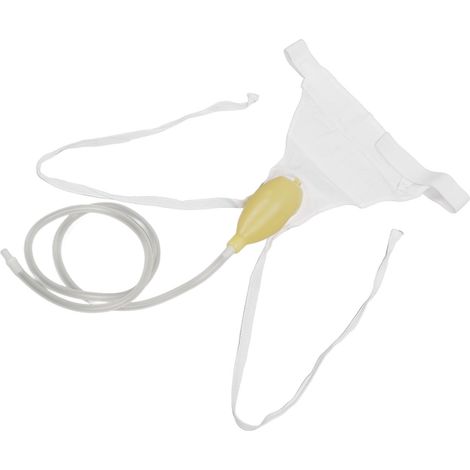 Collecteur d'urine pour hommes avec sac de recueil d'urine 1000 ml, cathéter urinaire portable, aide à l'incontinence, recueil d'urine hospitalier (1/5)
