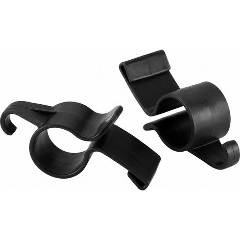 Lot de 2 porte-parapluies de voiture, noir, PP, rangement compact pour l'intérieur du véhicule (1/4)