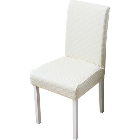 Housse De Chaise Élastique Détachable - Protection Antisalissure Pour Salle À Manger Et Cuisine - Lot De 2 (1/5)