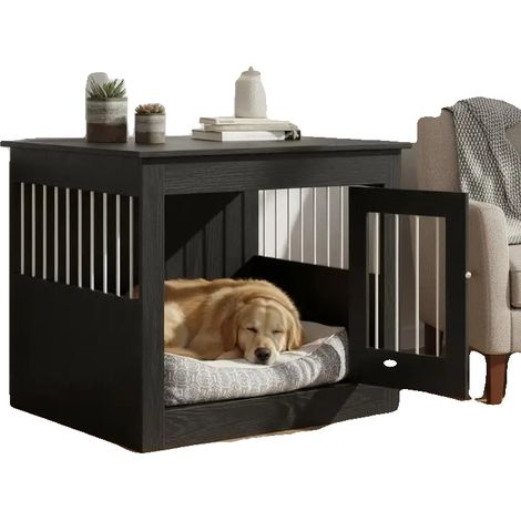 Meuble de caisse pour animaux, design intérieur élégant, fonctionnalité polyvalente, Comme sur l'image (1/2)