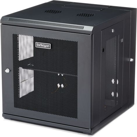 Startech Armario de Red Mural 12U Negro (1/5)