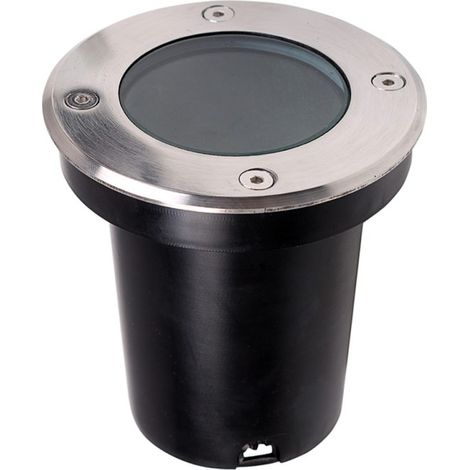 Faretto Segnapasso LED Calpestabile Gu10 in acciaio con grado di protezione IP65