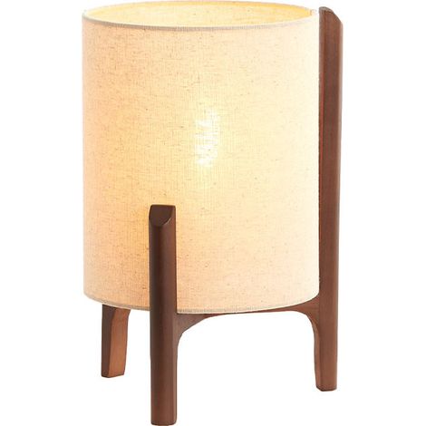 Light & Living - lampe de table - Litto - naturel - bois - lampe (1/4)