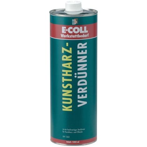 Diluyente de resina sintético 1L E-COLL (por 12) (1/5)