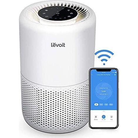 Levoit Core 200S purificateur d'air blanc compact connecté (1/3)