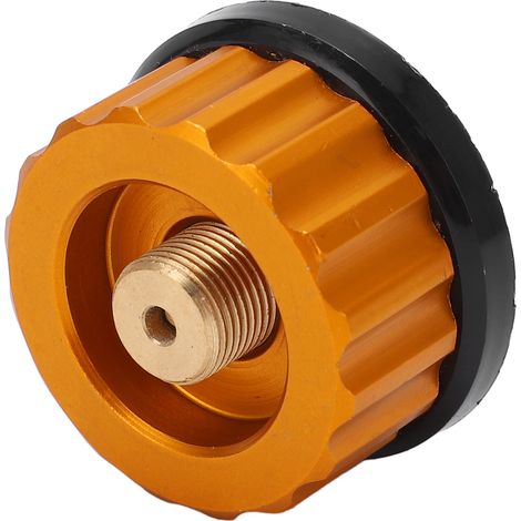Adaptateur de brûleur automatique pour réchaud de camping, compatible bouteille butane, équipement randonnée et survie en plein air. (1/5)