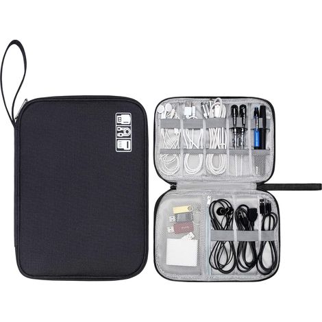 Sac de rangement de voyage, adapté aux accessoires électroniques (1/2)