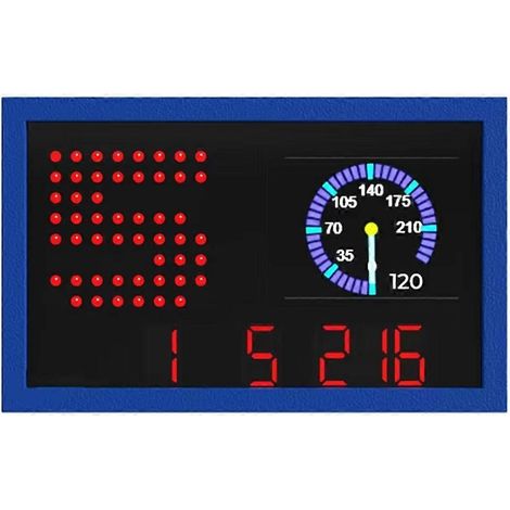 Pour volant Thrustmaster, Logitech et MOZA, jeu de course automobile sur PC, affichage numérique LED USB, module d'éclairage. (1/5)