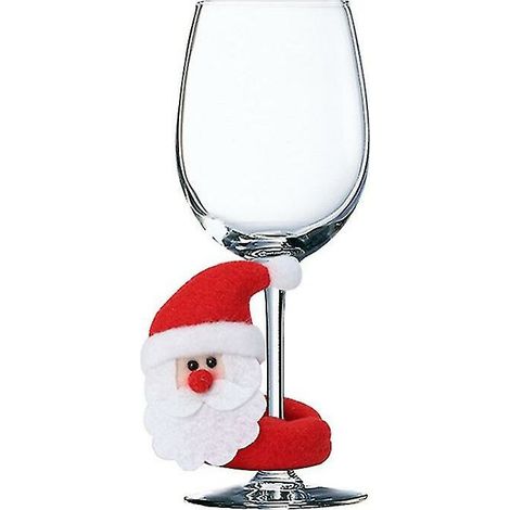 6PCS Décoration de tasse de Noël Ornements de Noël Mignon Dessin (1/4)