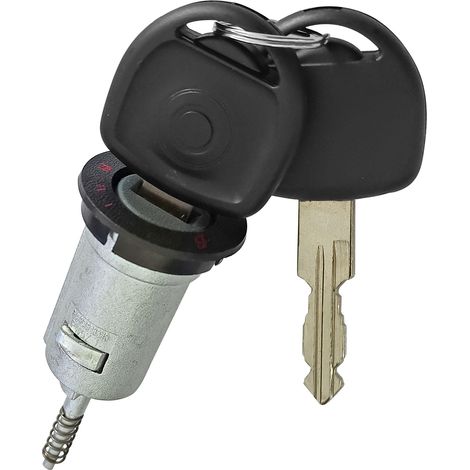 Pièces automobiles compatibles avec le cylindre de serrure d'allumage Opel, le contacteur d'allumage, la clé à fente gauche, 0913694 0913618 (1/4)