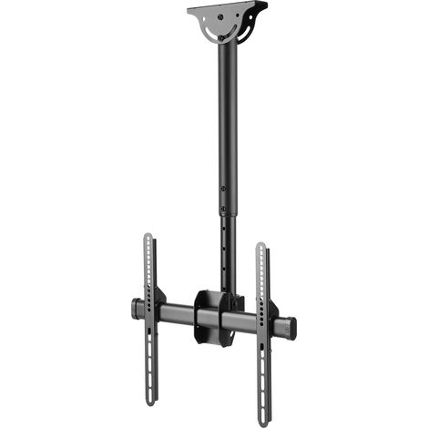 Support plafond écran TV 32"-75", Hauteur 56-91cm, Inclinable (1/3)