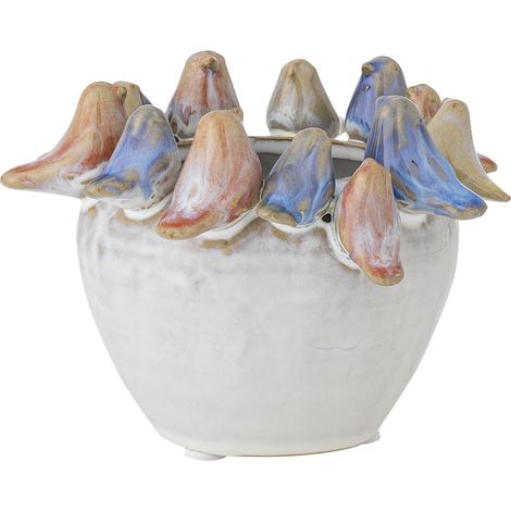 Bloomingville - Eanna Flowerpot - Grey - Stoneware