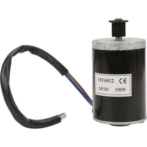 MY6812 150W 24V DC Bürsten-Elektromotor Kettenrad-Steuerräder