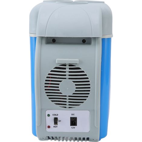 Réfrigérateur de voiture 12V CC, alimentation froid/chaud, double usage, refroidisseur électrique, réfrigération estivale, mini réfrigérateur portable pour voiture (1/5)