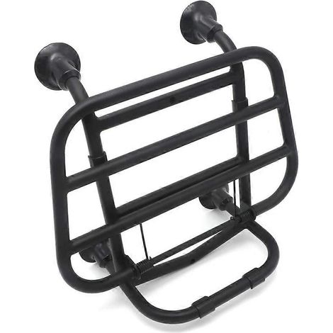Porte-bagages avant pour moto Vespa Primavera 150 (2015-2019) et Sprint 150 (2017), noir (1/5)