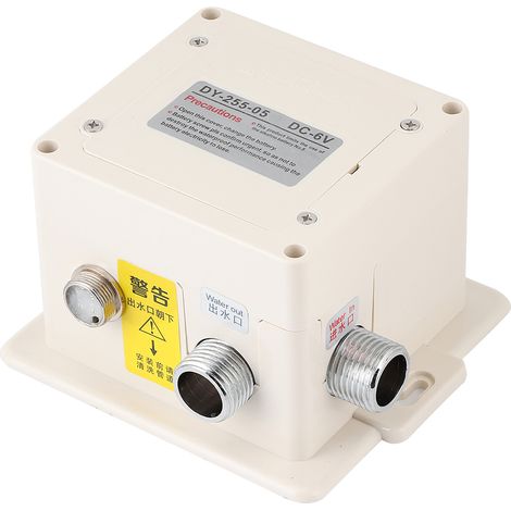 Automatischer Mischbatterie mit Infrarotsensor, Kaltwasser-Mischbatterie für Küche und Bad, Armatur mit Steuereinheit (1/5)