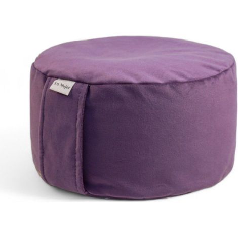 Cuscino da meditazione, zafu con grano saraceno - viola (1/3)