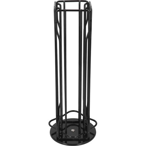 Support de capsules de café rotatif 360° antidérapant, base épaisse en fer forgé, porte-dosettes pour VertuoLine, 20 capsules, noir (1/5)