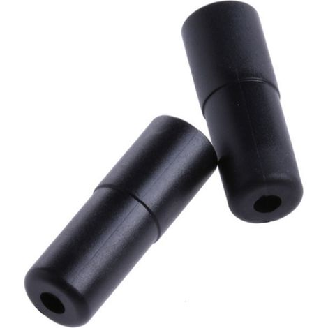 Convient pour 100 câbles de frein de vélo, embout de gaine extérieure noir, 4/5 mm, 0,03 mm. (1/5)