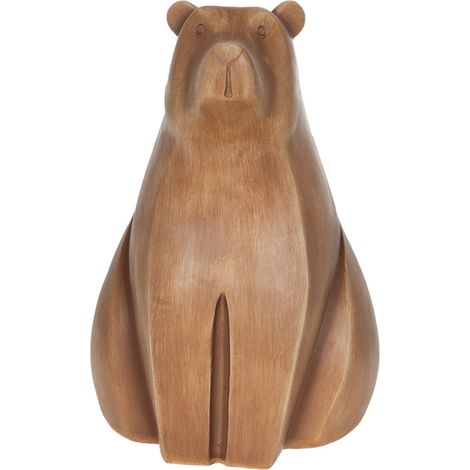 Amadeus - Ours à poser Woody effet bois H15 cm (1/2)