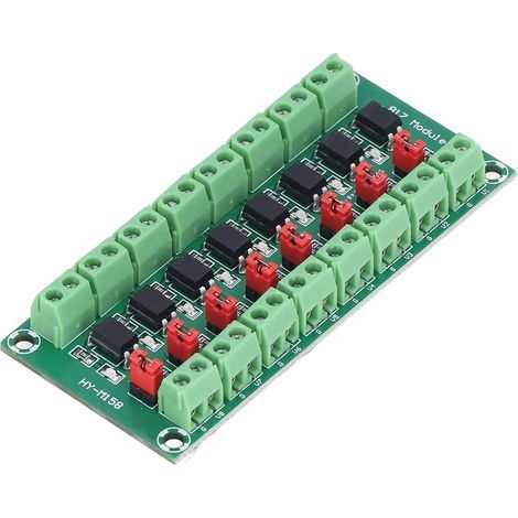 8-Kanal-Treiber-Optokoppler-Isolationsplatine, fotoelektrisch isoliertes Modul 817, 3,6–30 V (1/5)