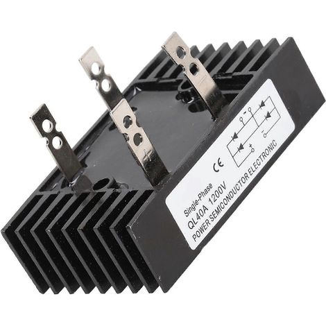 Brückengleichrichter, 3-phasig, 40 A, 1200 V, Hochleistungsgleichrichterdiode für Stromversorgungssysteme