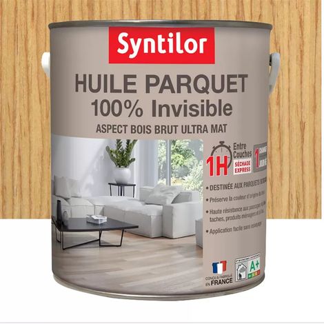 Huile parquet SYNTILOR 100% Invisible 5 L