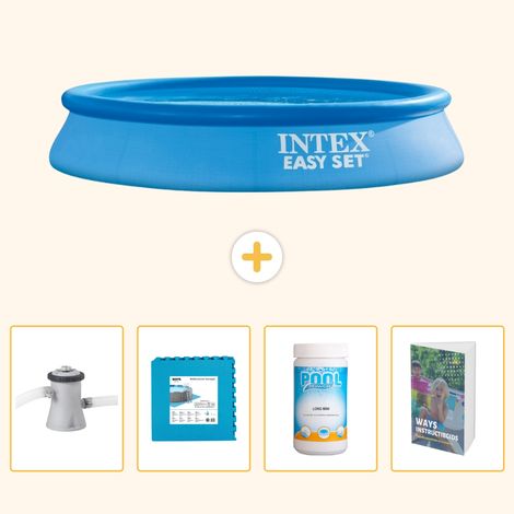 Intex Piscine Easy Set Ronde - 305x61 cm - 5-pièces SCB130 (1/5)