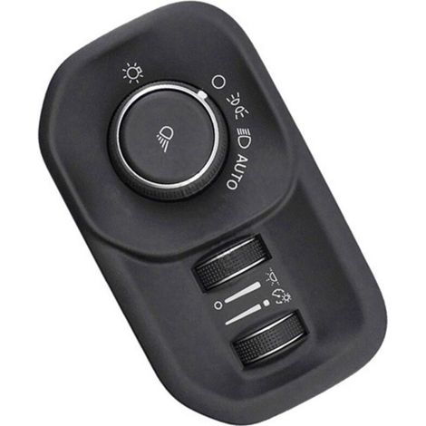 1 couleur : noir matériau : plastique interrupteur de phares de voiture, interrupteur de commande des feux de brouillard 68401933A (1/5)