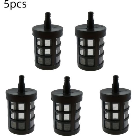 5 pièces Filtre à mailles pour tuyau de pulvérisation, lave-auto, pompe à huile, nettoyeur haute pression, Filtre à sédiments pour maison et jardin, Sans piles (1/5)
