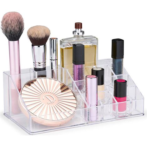 Organizador de Maquillaje Touch of Beauty Acrílico 22,5 x 12,5 x 8 cm 17 Compartimentos