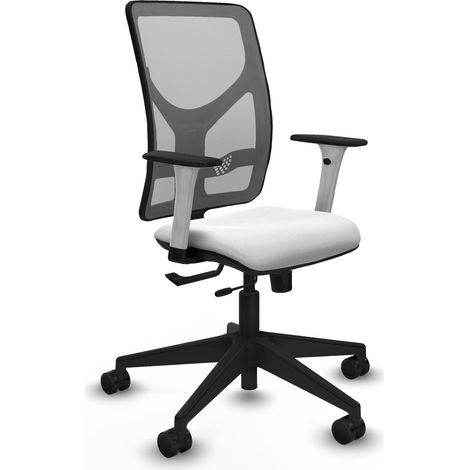 Silla de oficina piqueras y crespo Motilla blanco espuma alta densidad (1/2)