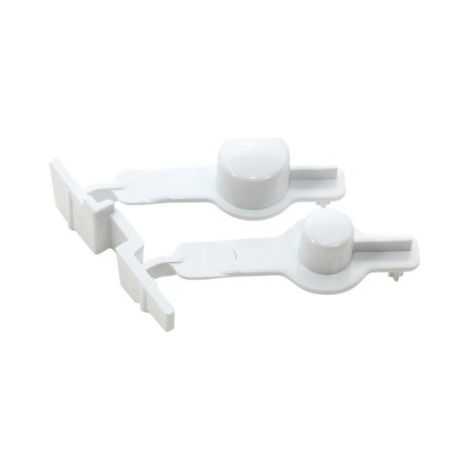 WHIRLPOOL 481251318172 Pulsador para secadora, blanco