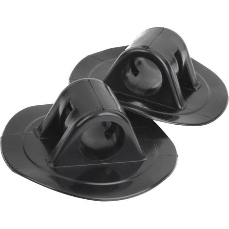 Support Moteur En Kayak Magideal Bateau Support Moteur Titulaire 2pcs Noir (1/5)